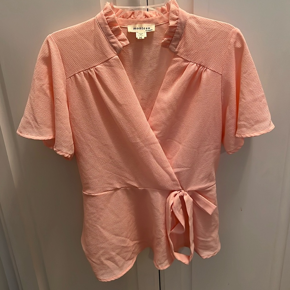 Monteau Blouse pink Size M